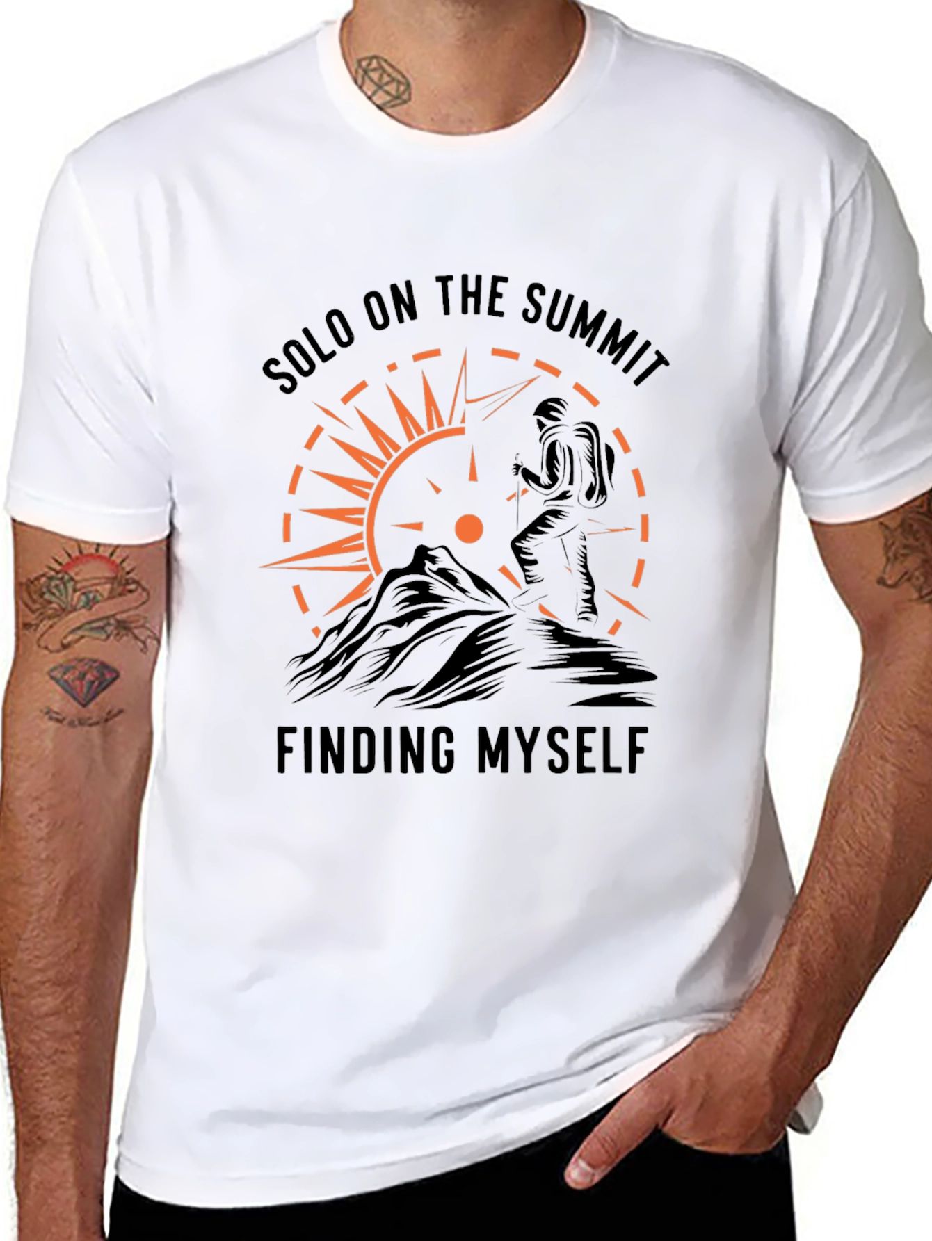 Solo Summit T-Shirt: Adventure Awaits
