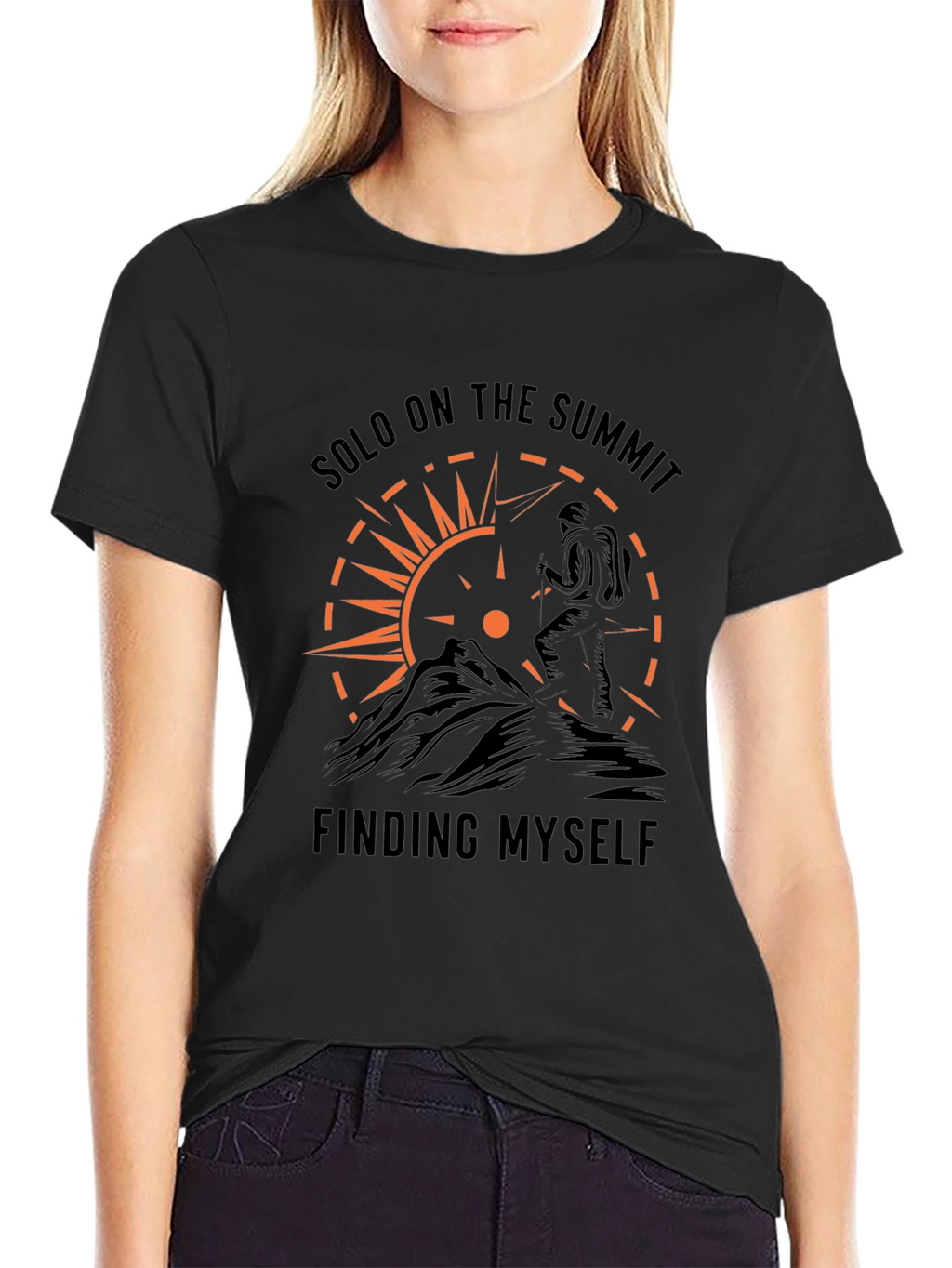 Solo Summit T-Shirt: Adventure Awaits