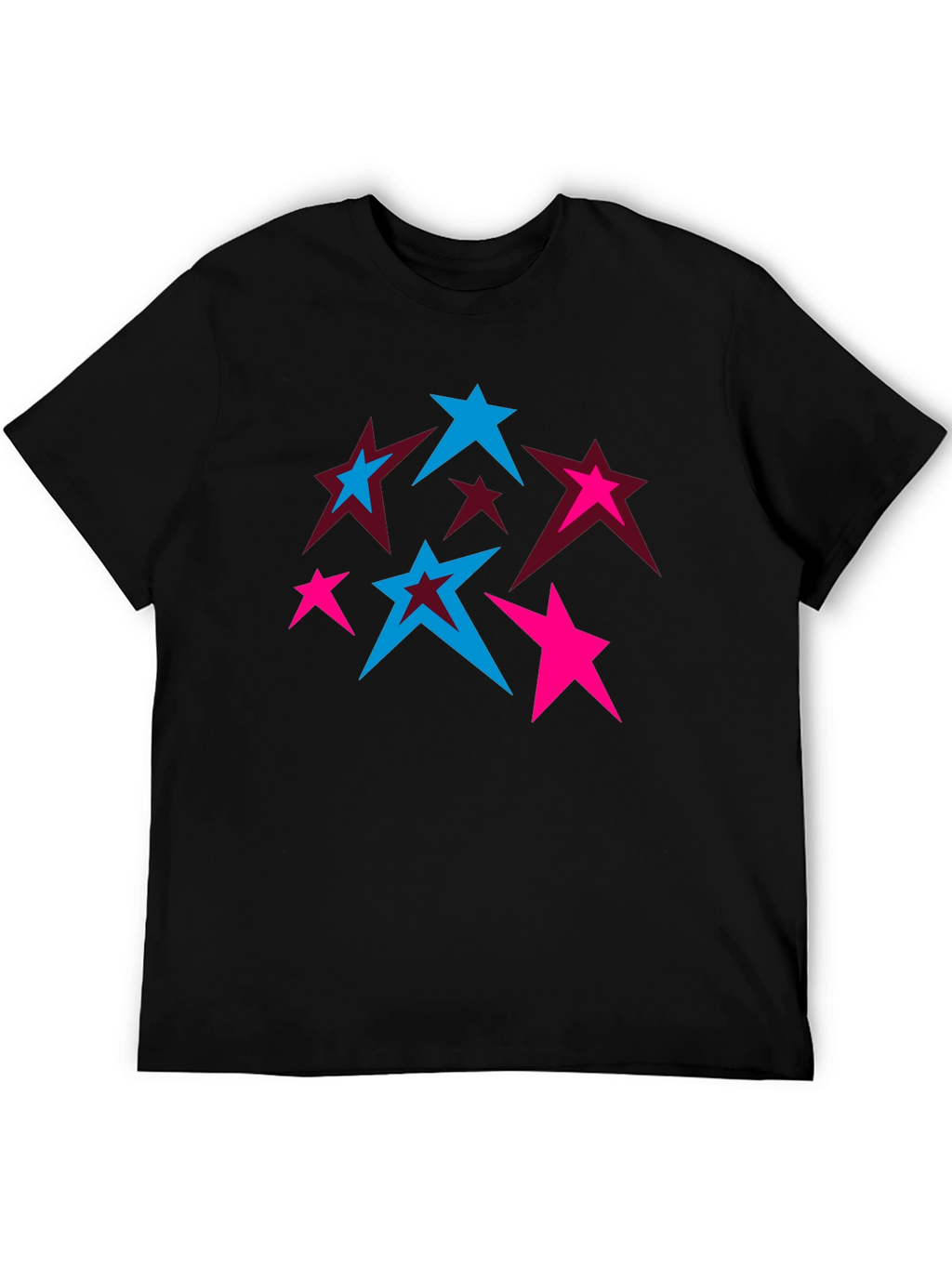 Star Graphic T-Shirt - Trendy Casual Wear