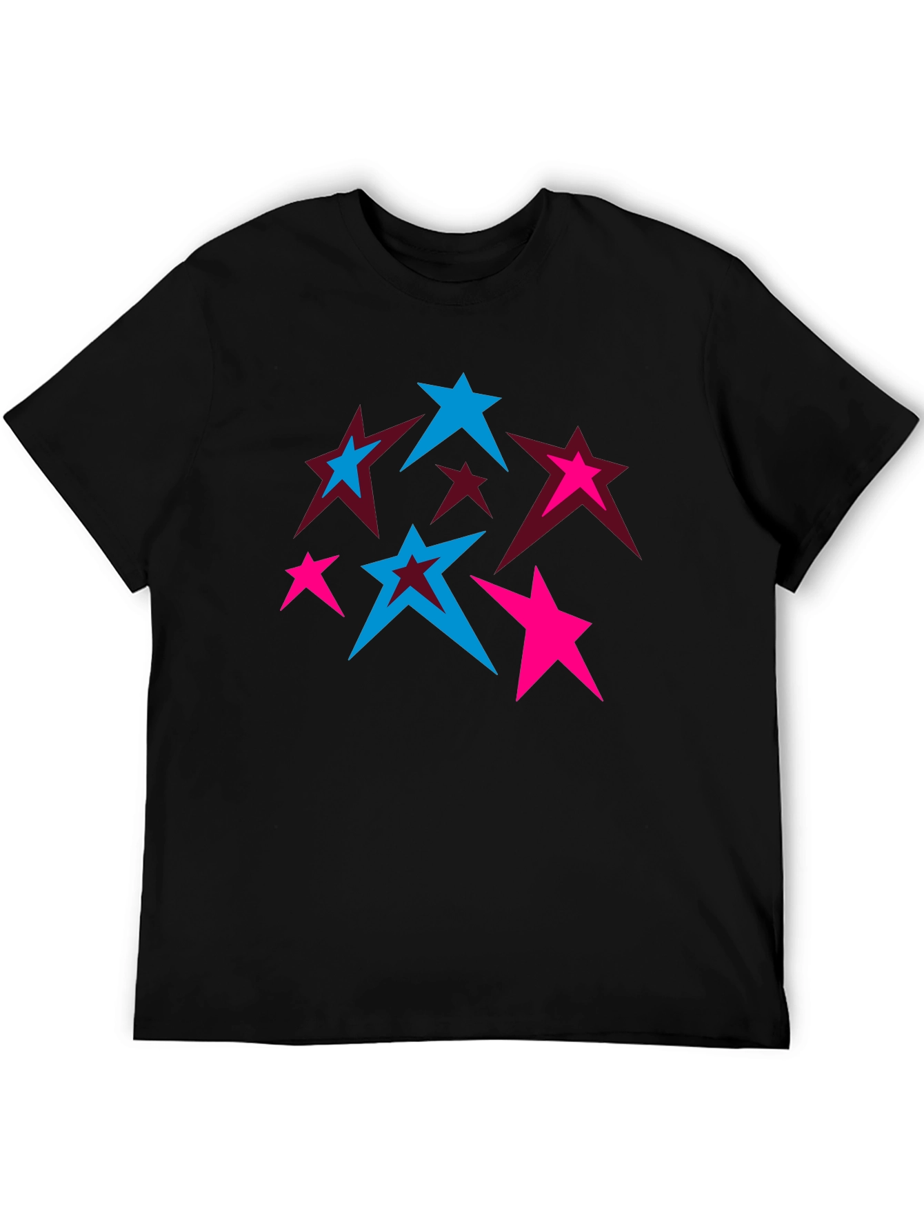 Star Graphic T-Shirt - Trendy Casual Wear
