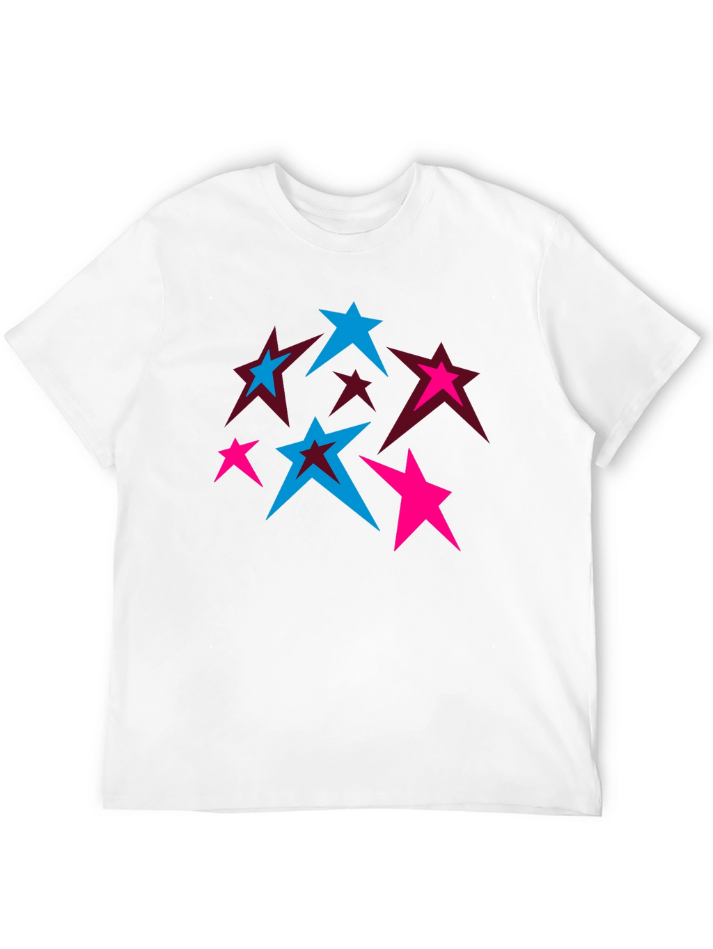 Star Graphic T-Shirt - Trendy Casual Wear