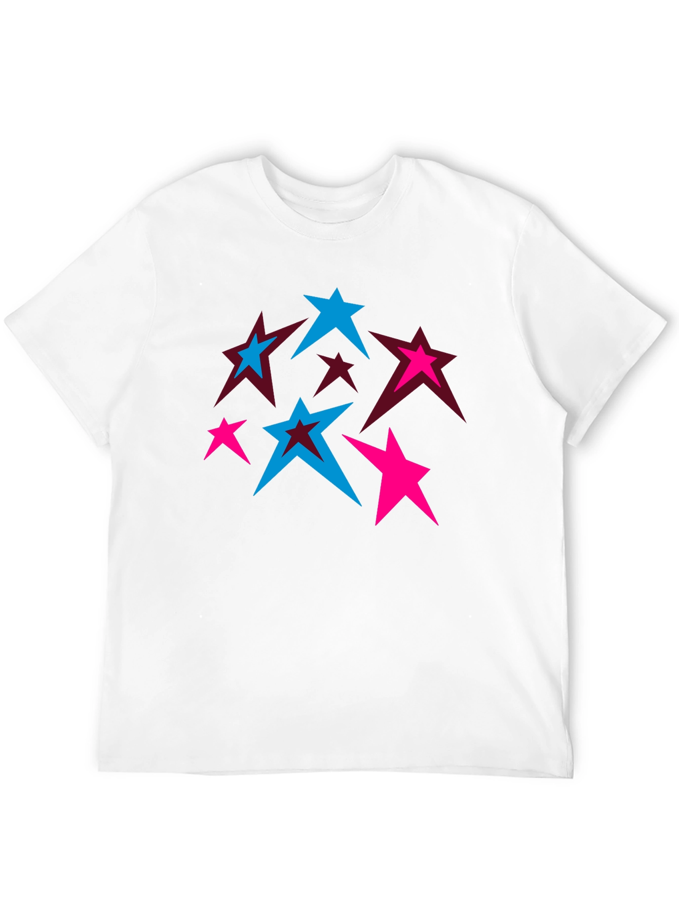 Star Graphic T-Shirt - Trendy Casual Wear