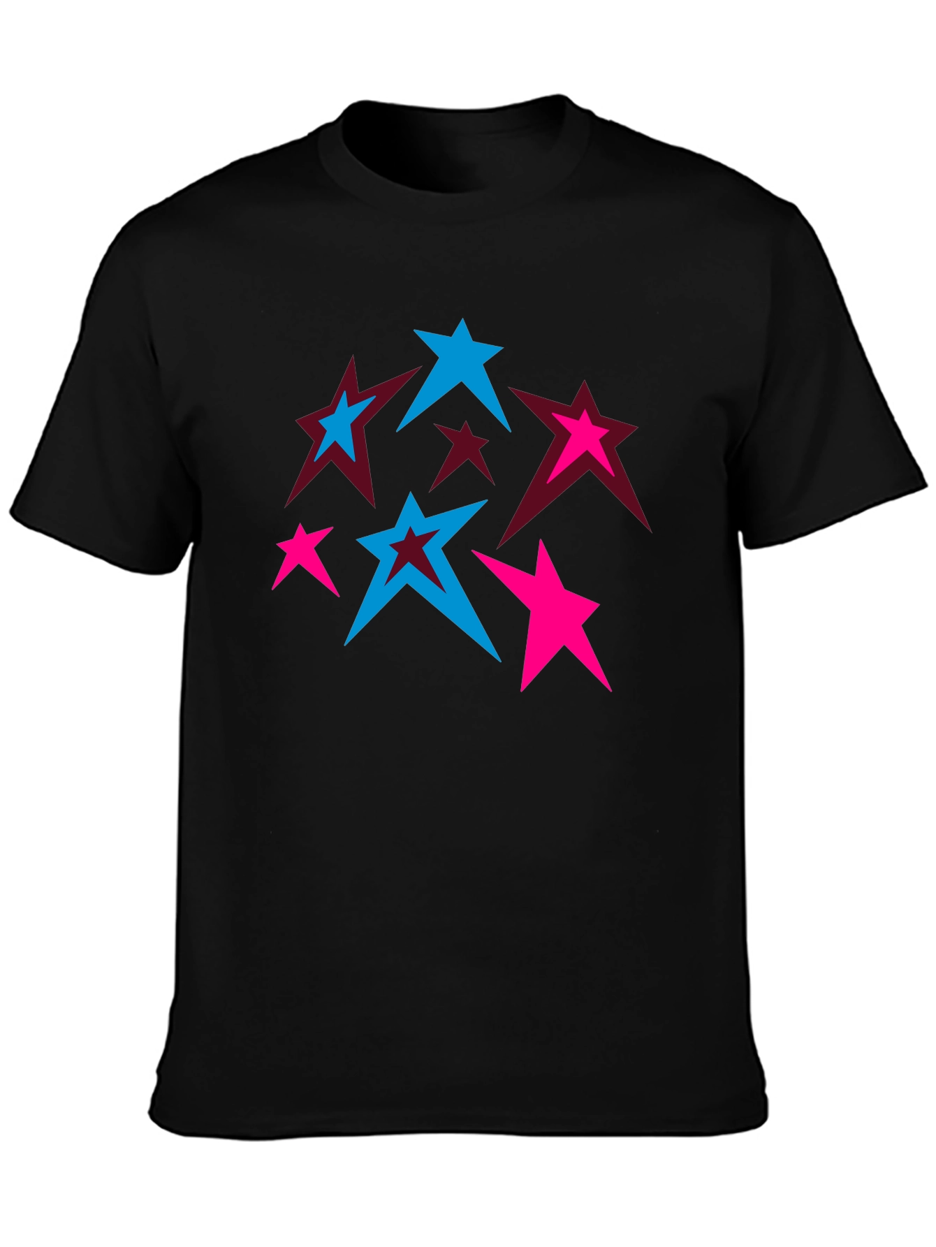 Star Graphic T-Shirt - Trendy Casual Wear
