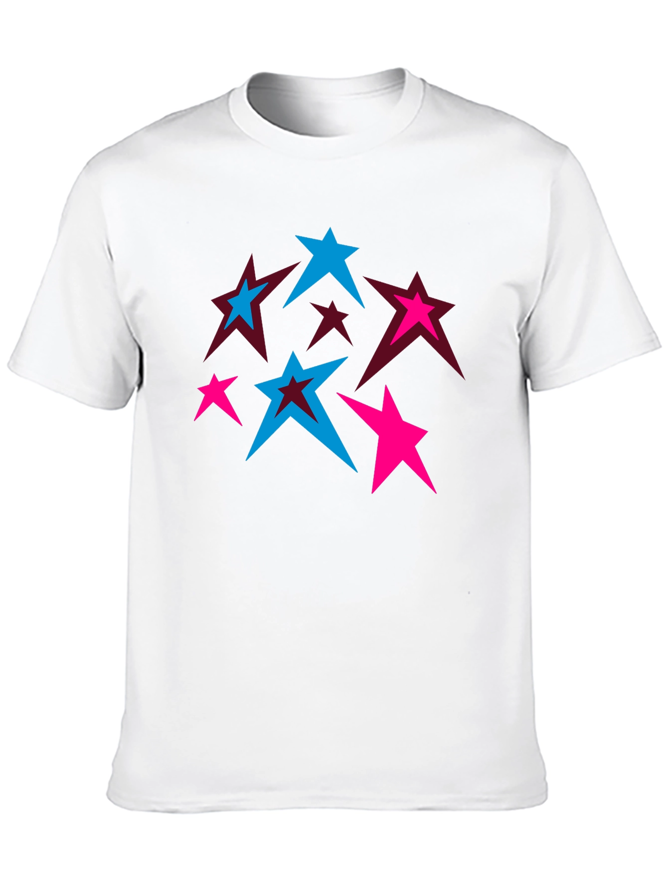 Star Graphic T-Shirt - Trendy Casual Wear