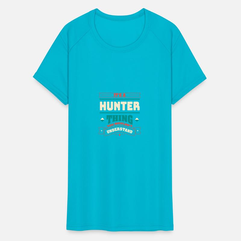 Its a Hunter Thing Last Name Matching Family Famil