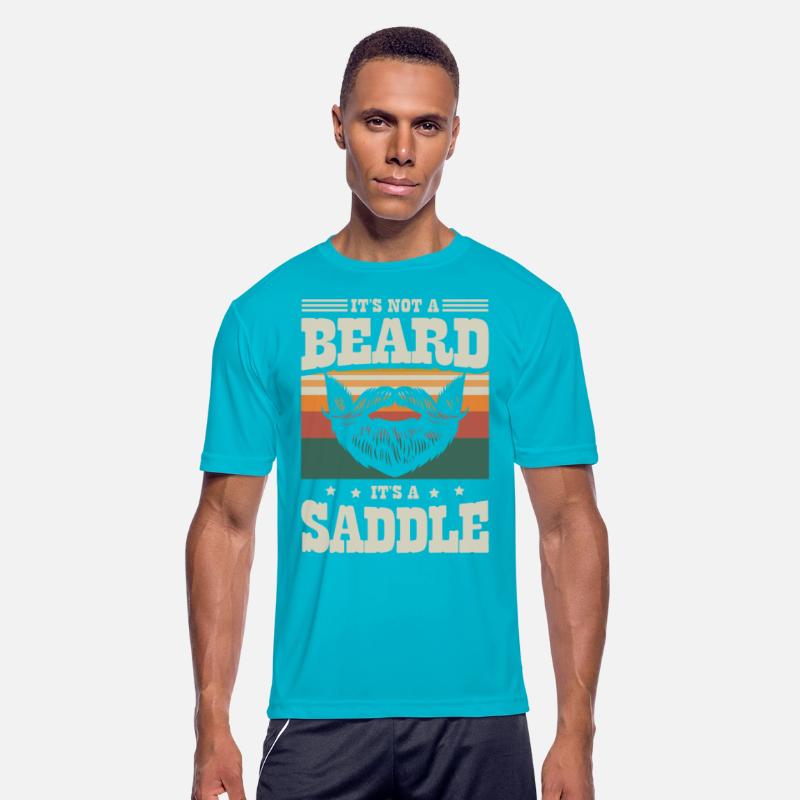 It's Not A Beard It's A Saddle Bearded Guy