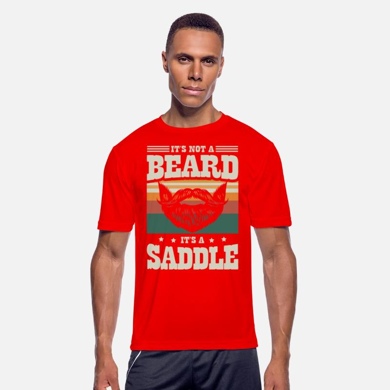 It's Not A Beard It's A Saddle Bearded Guy