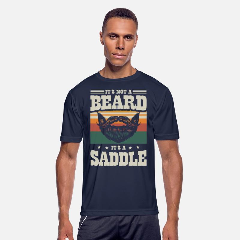 It's Not A Beard It's A Saddle Bearded Guy