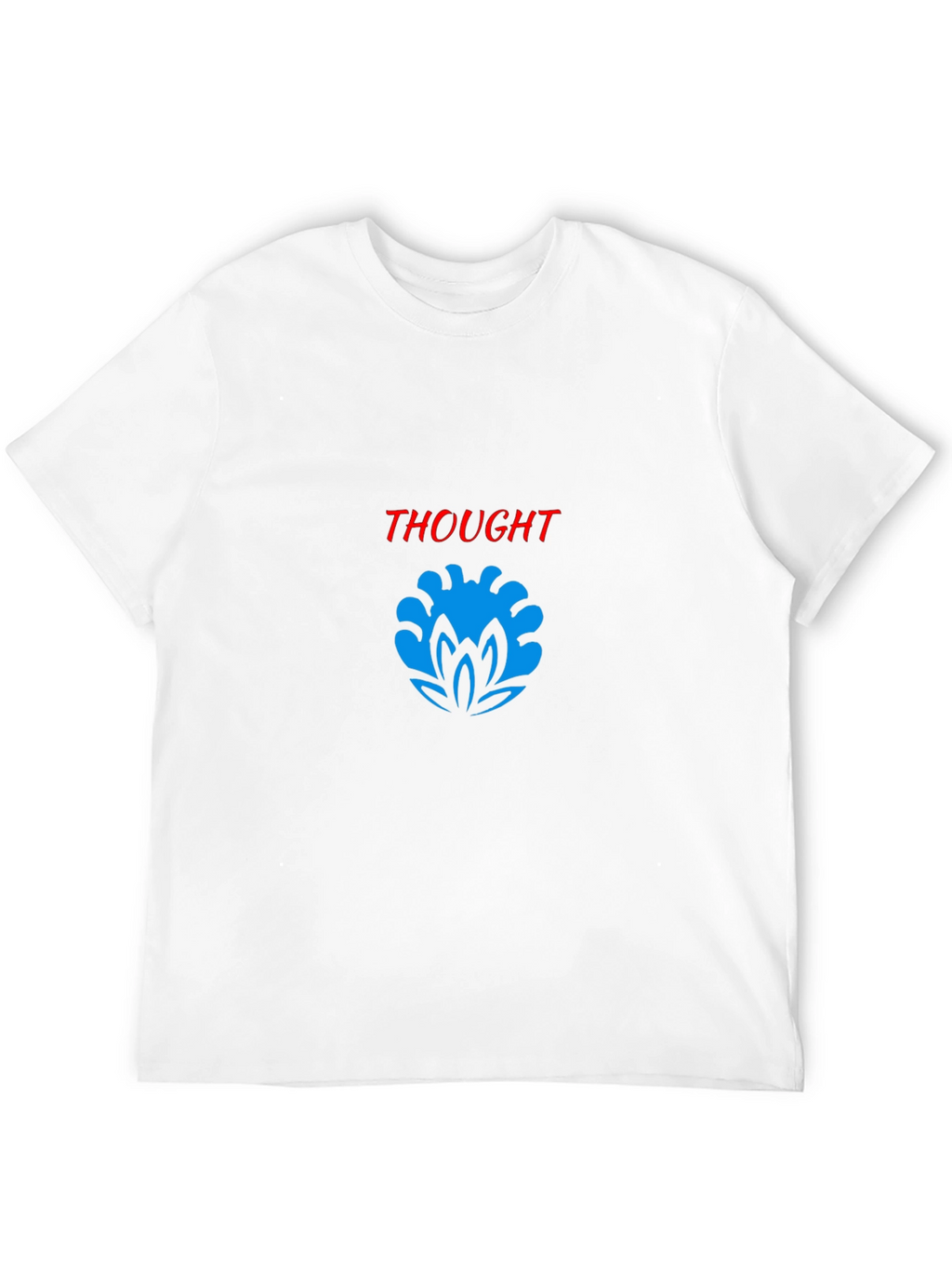Thought Graphic Black T-Shirt - Modern Stylish Tee
