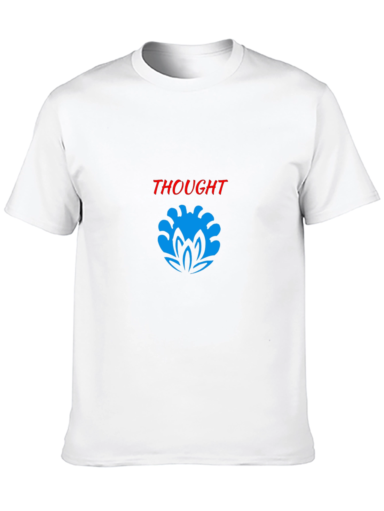 Thought Graphic Black T-Shirt - Modern Stylish Tee