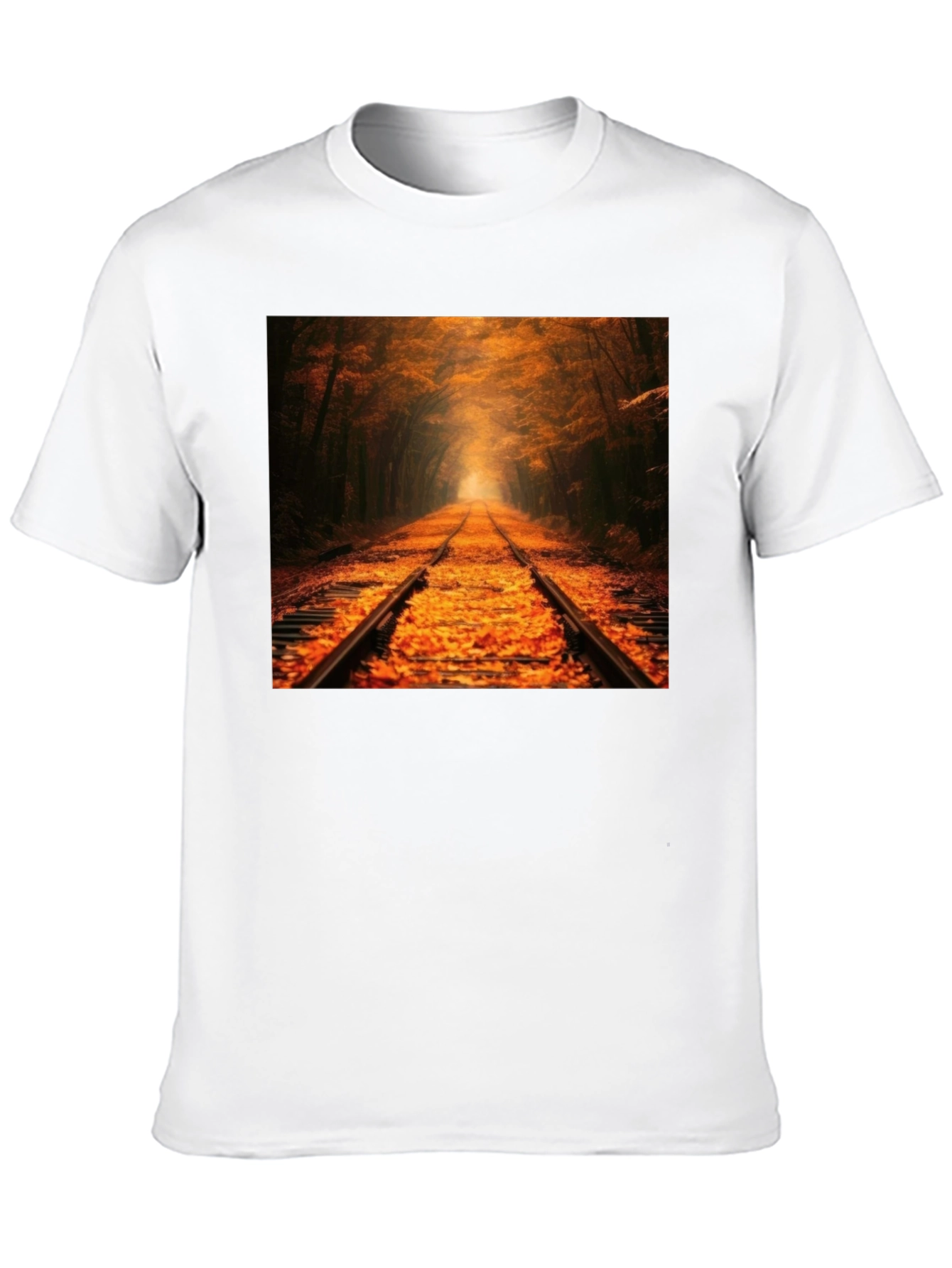 Autumn Rails Graphic Tee - Natures Path