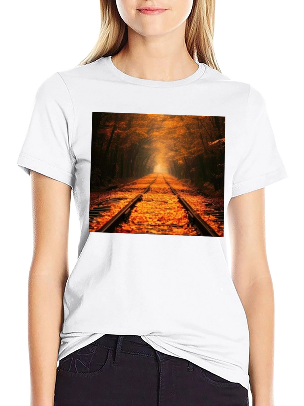 Autumn Rails Graphic Tee - Natures Path