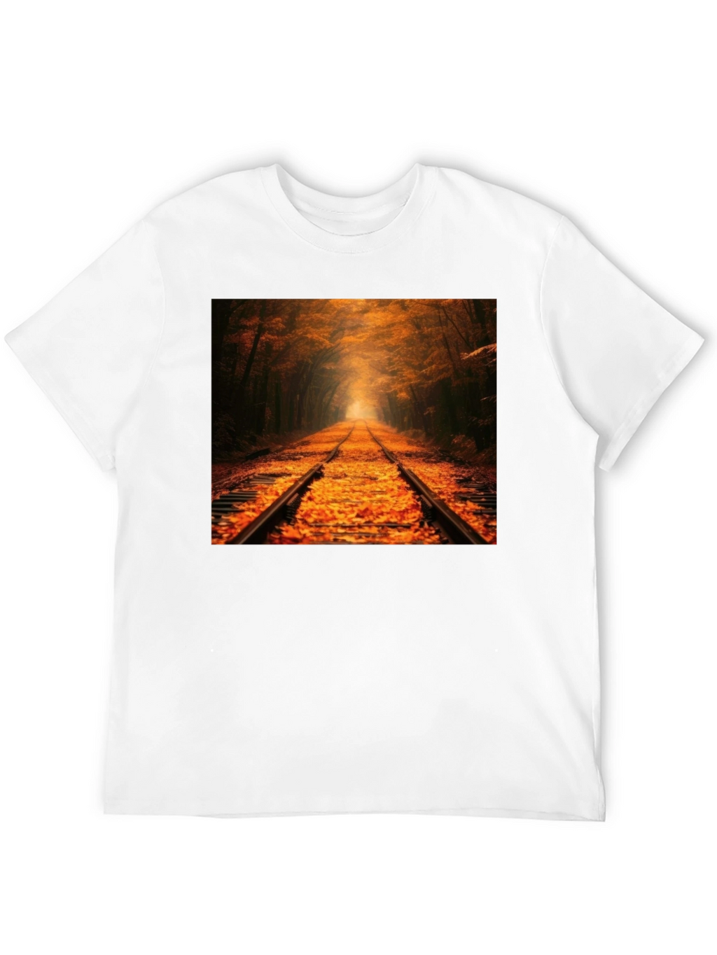 Autumn Rails Graphic Tee - Natures Path