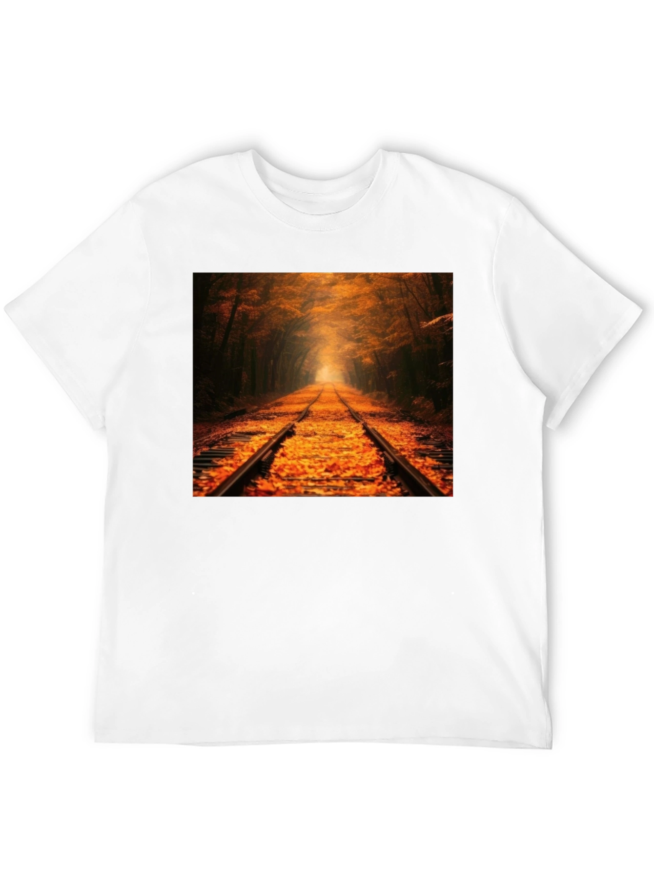 Autumn Rails Graphic Tee - Natures Path