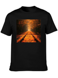 Autumn Rails Graphic Tee - Natures Path