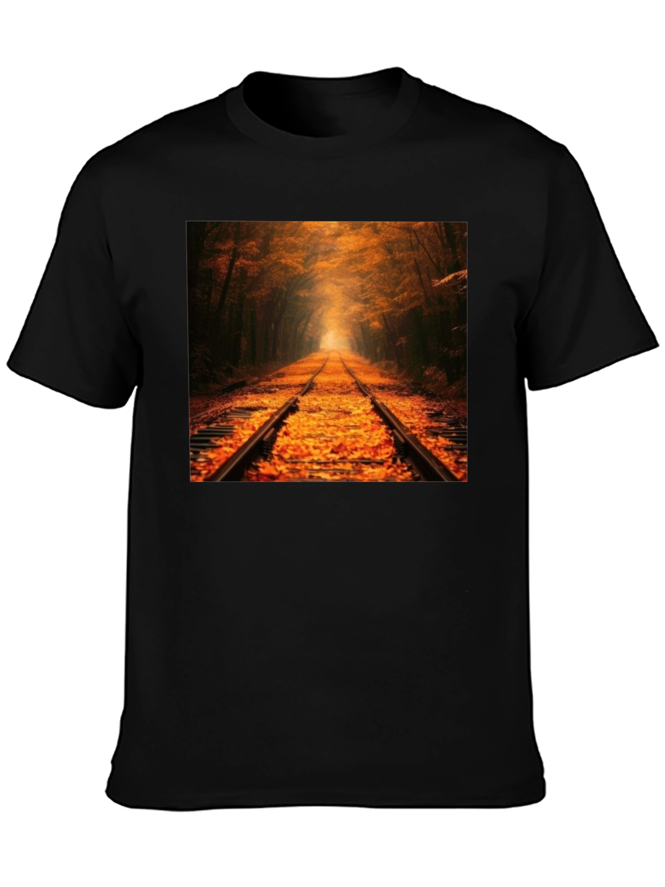 Autumn Rails Graphic Tee - Natures Path