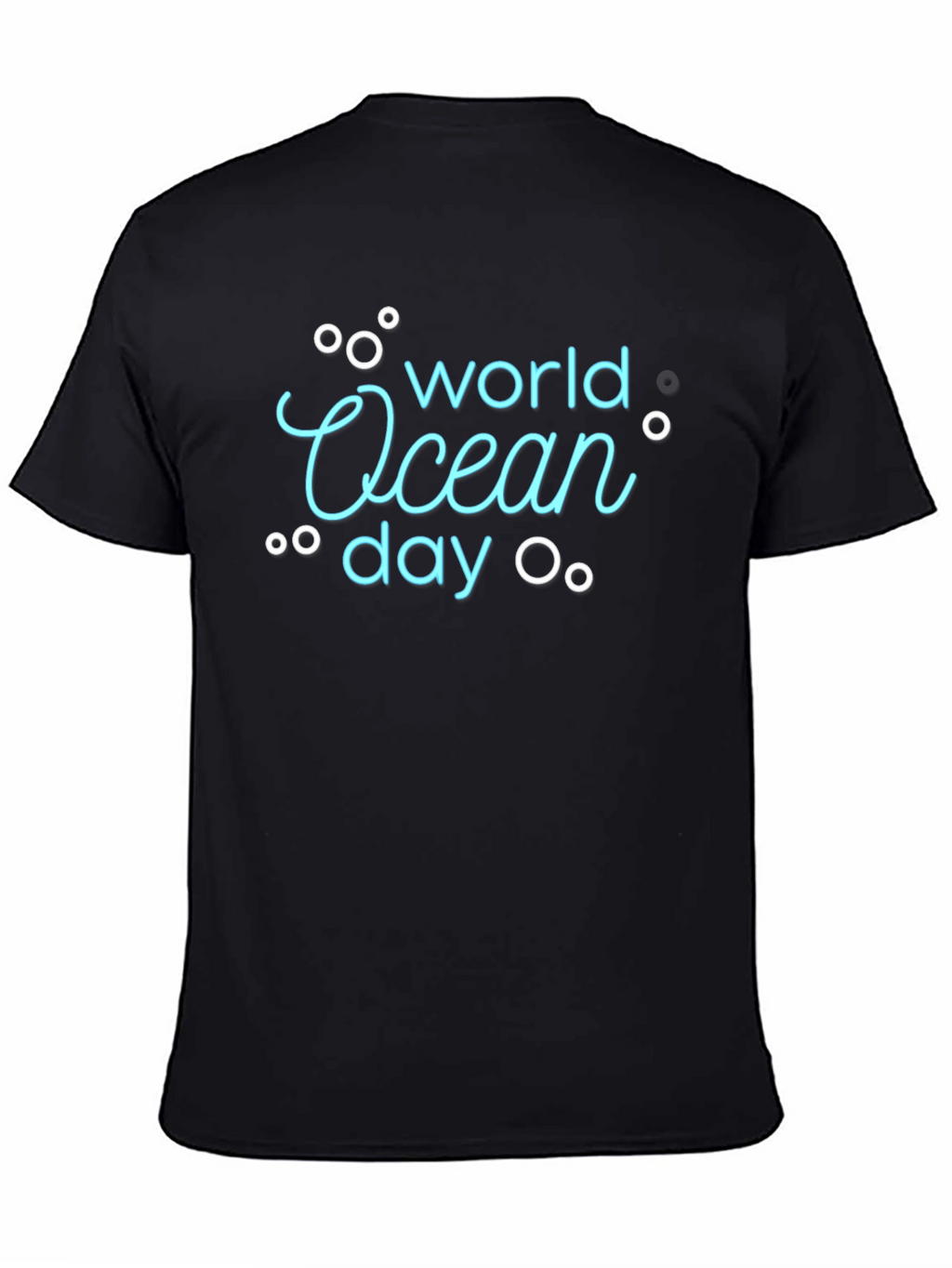 World Ocean Day Graphic Tee - Black
