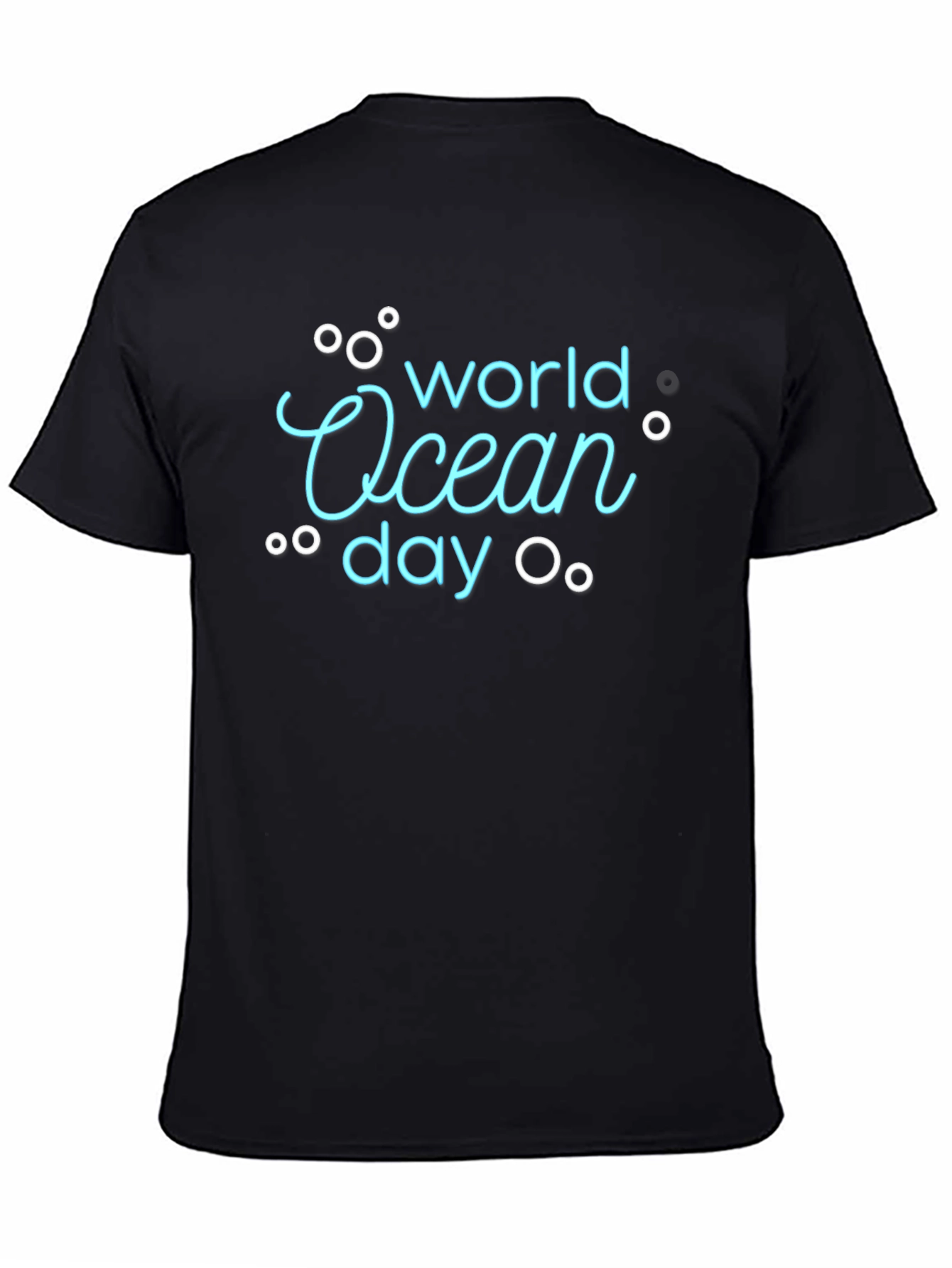 World Ocean Day Graphic Tee - Black