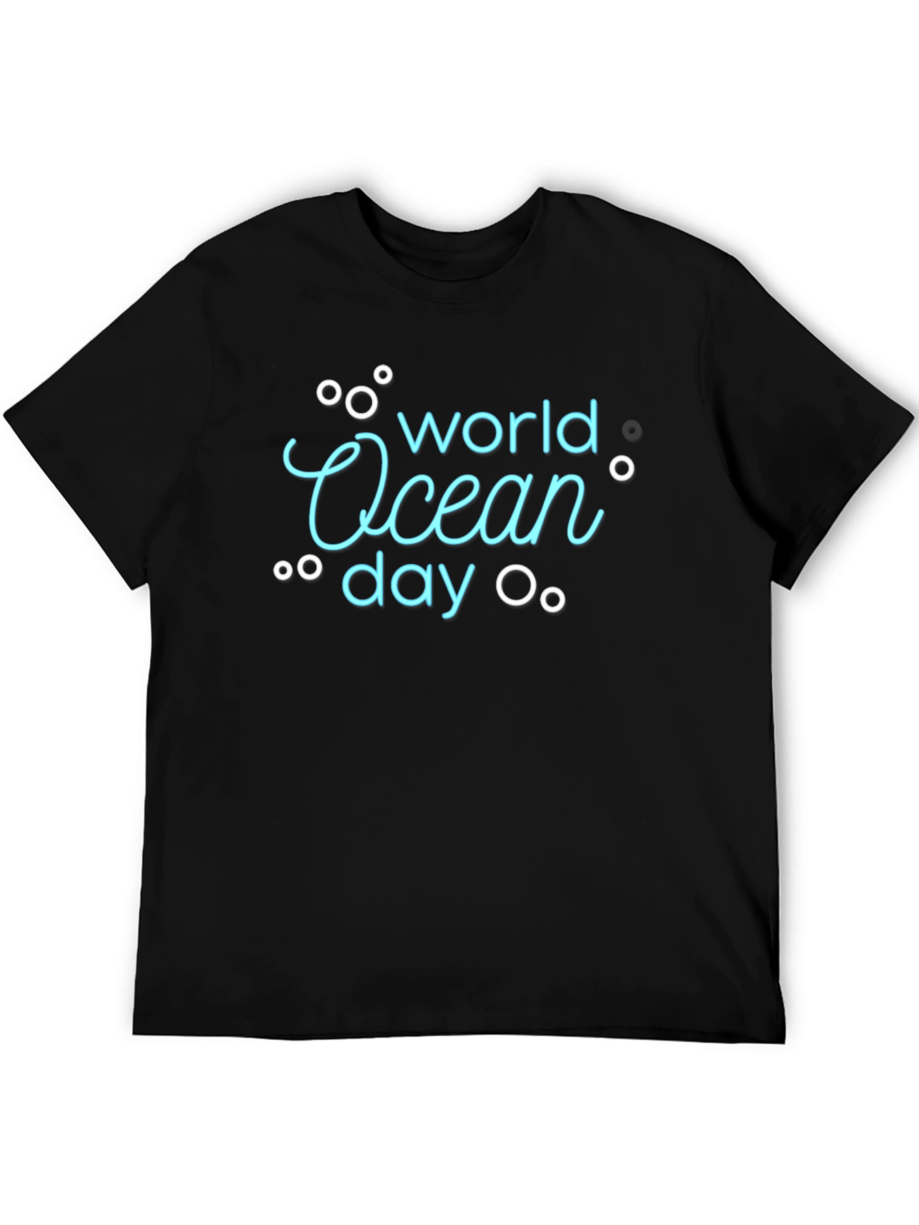 World Ocean Day Graphic Tee - Black
