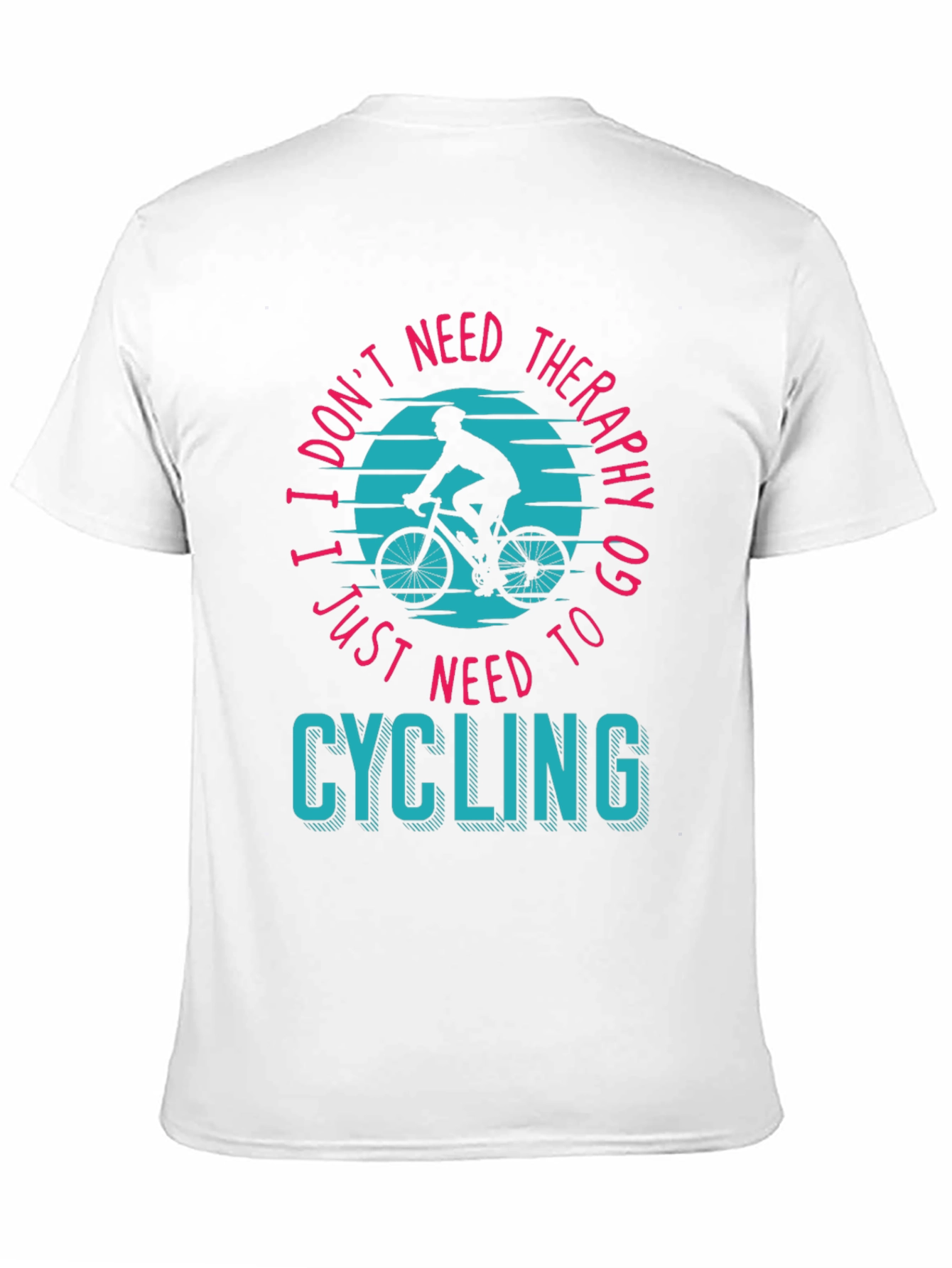 Cycling Therapy T-Shirt - Bike Lover Apparel