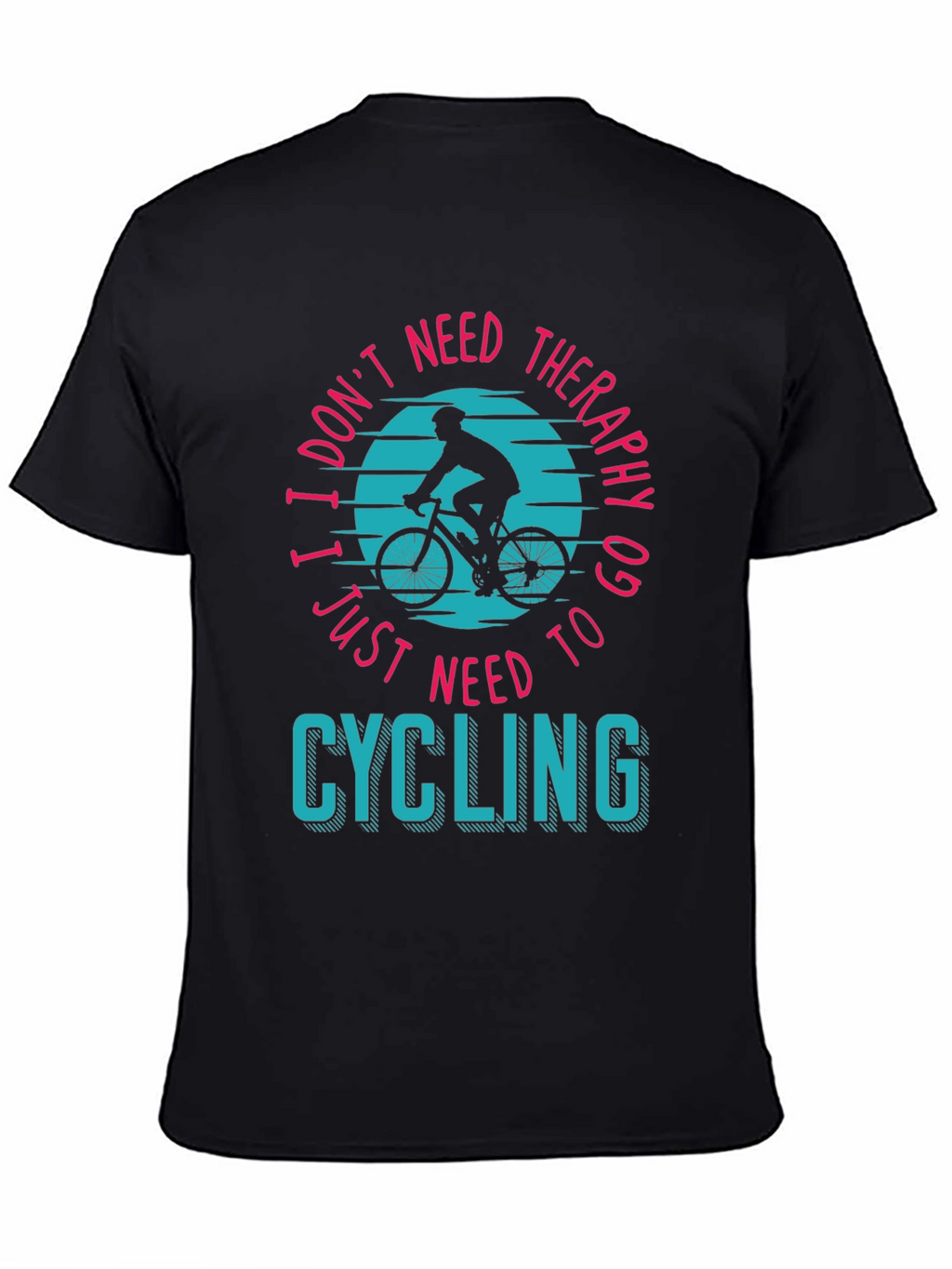 Cycling Therapy T-Shirt - Bike Lover Apparel