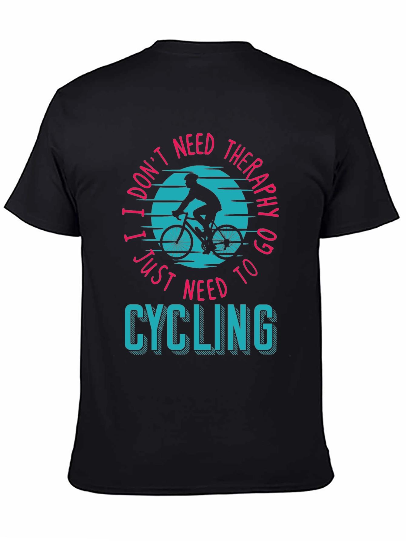Cycling Therapy T-Shirt - Bike Lover Apparel