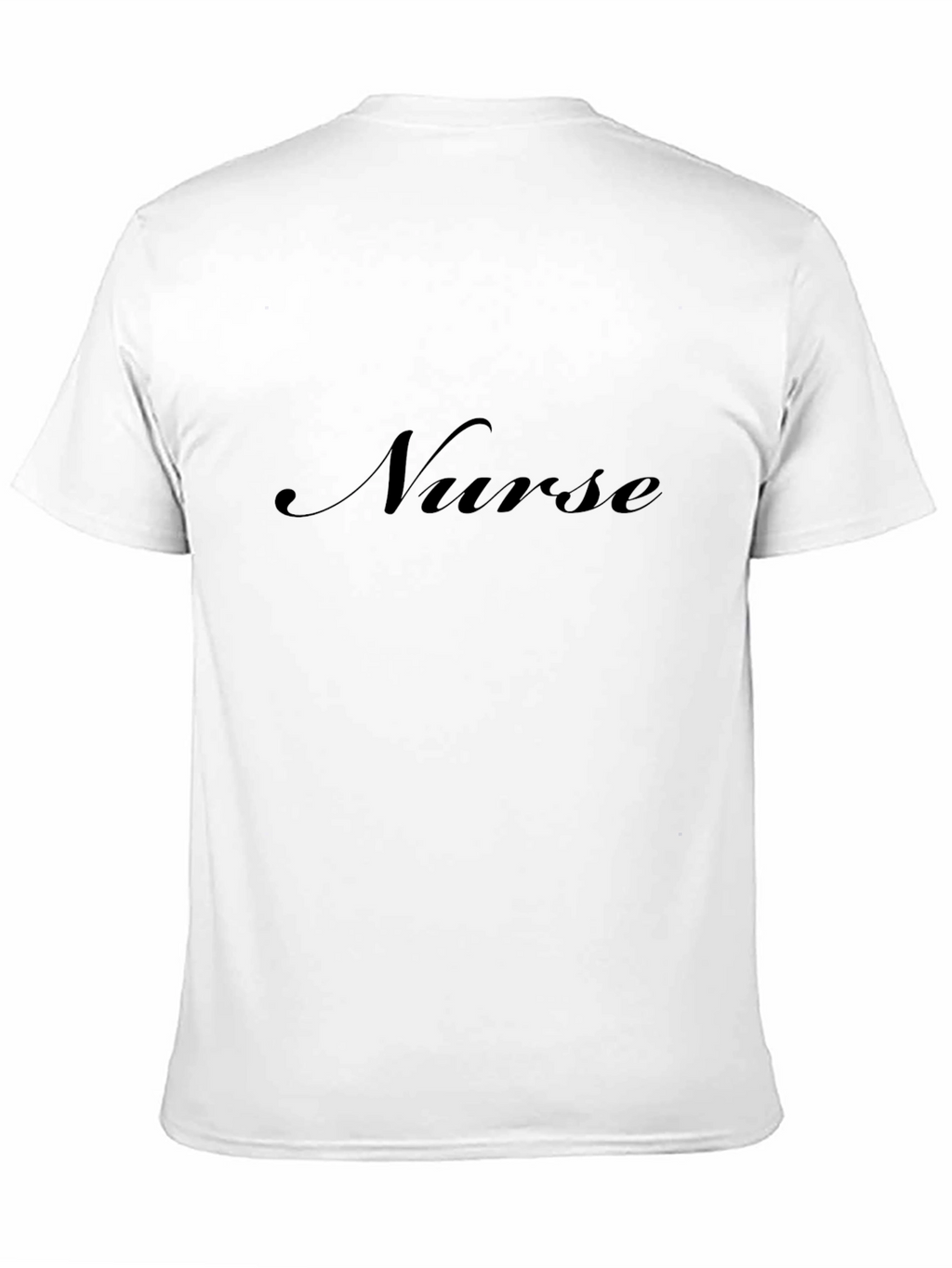 Nurse Black T-Shirt Casual Tee