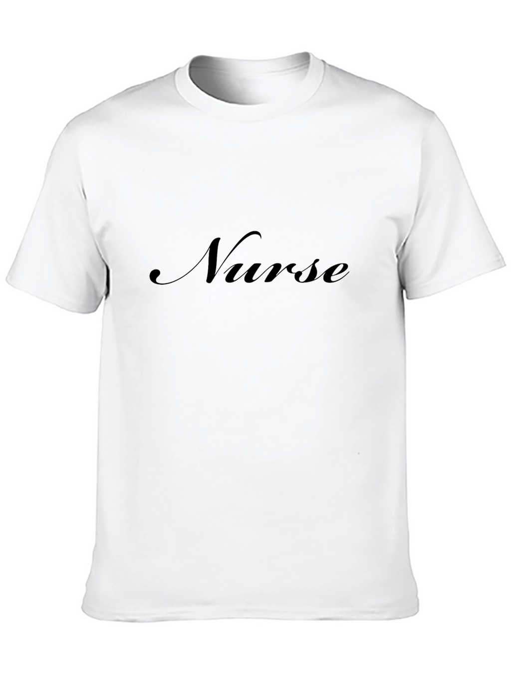 Nurse Black T-Shirt Casual Tee