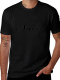 Nurse Black T-Shirt Casual Tee
