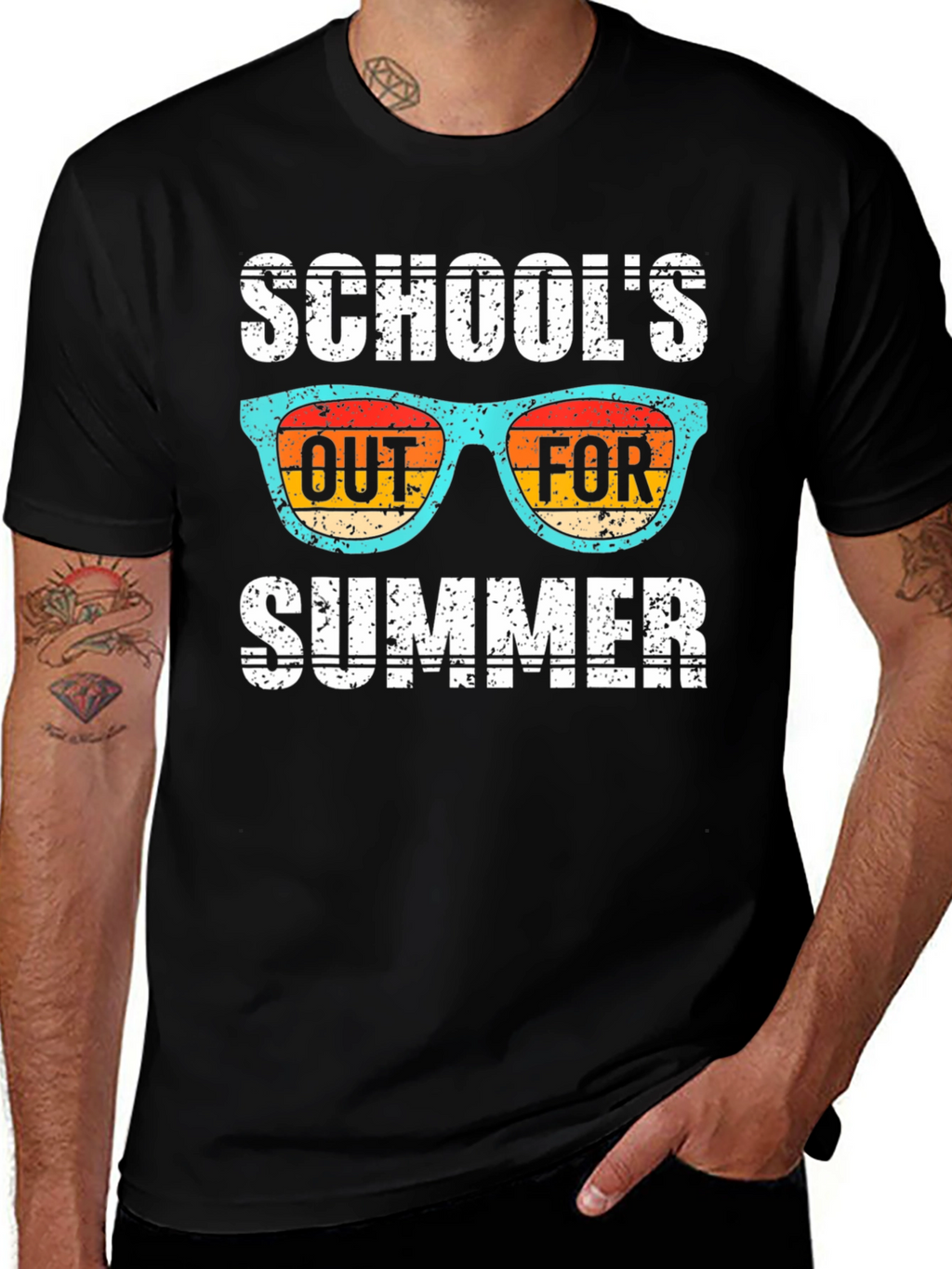 Schools Out For Summer Graphic T-Shirt