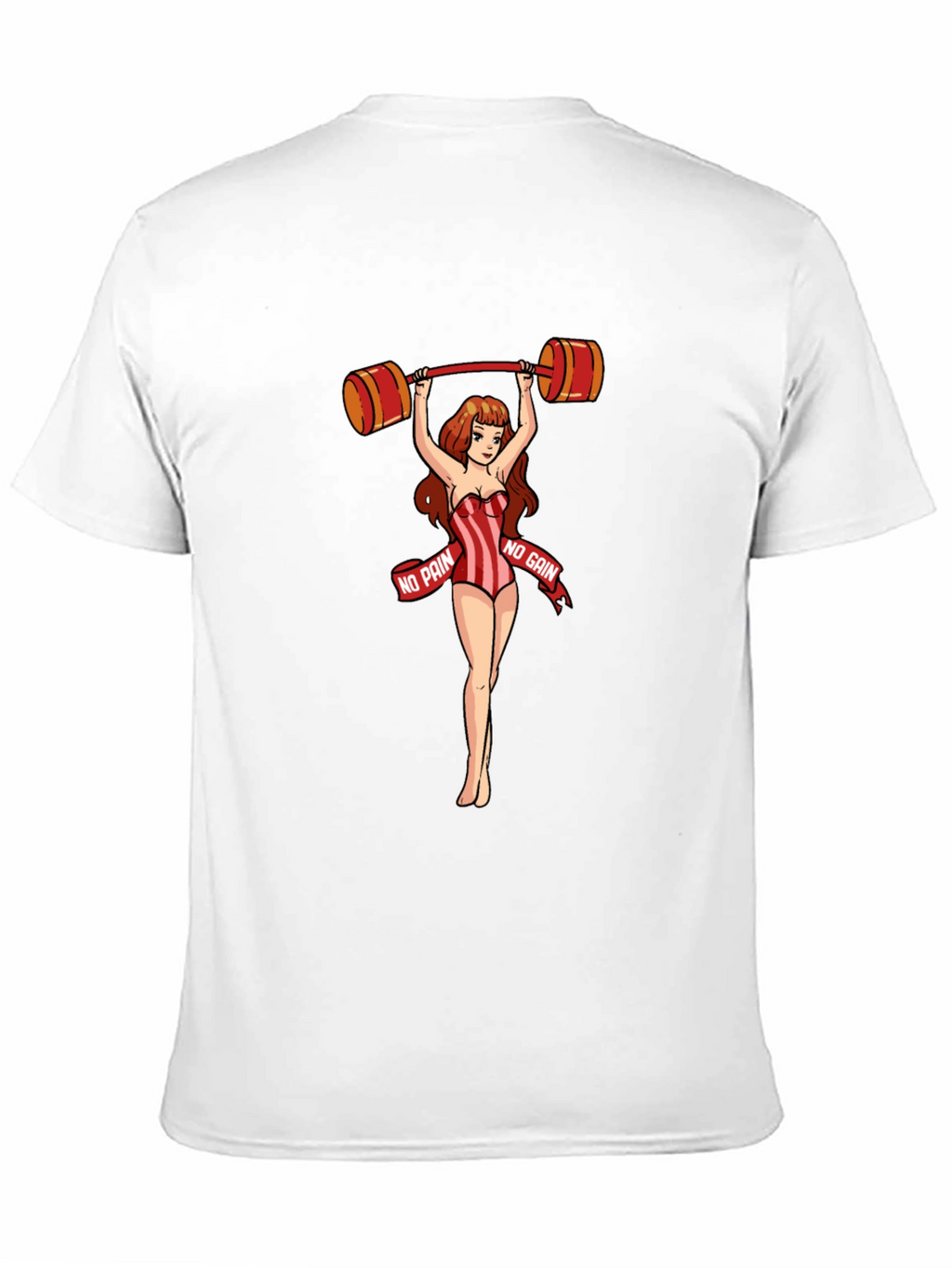 No Pain No Gain Womans Weightlifting T-Shirt