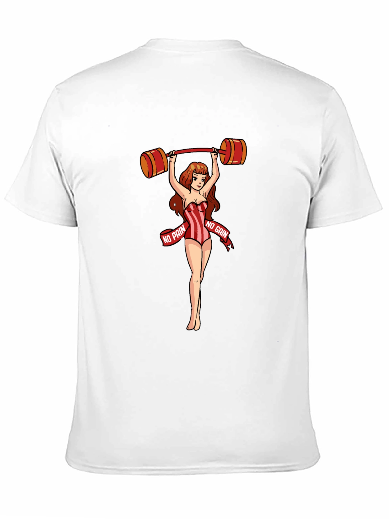 No Pain No Gain Womans Weightlifting T-Shirt