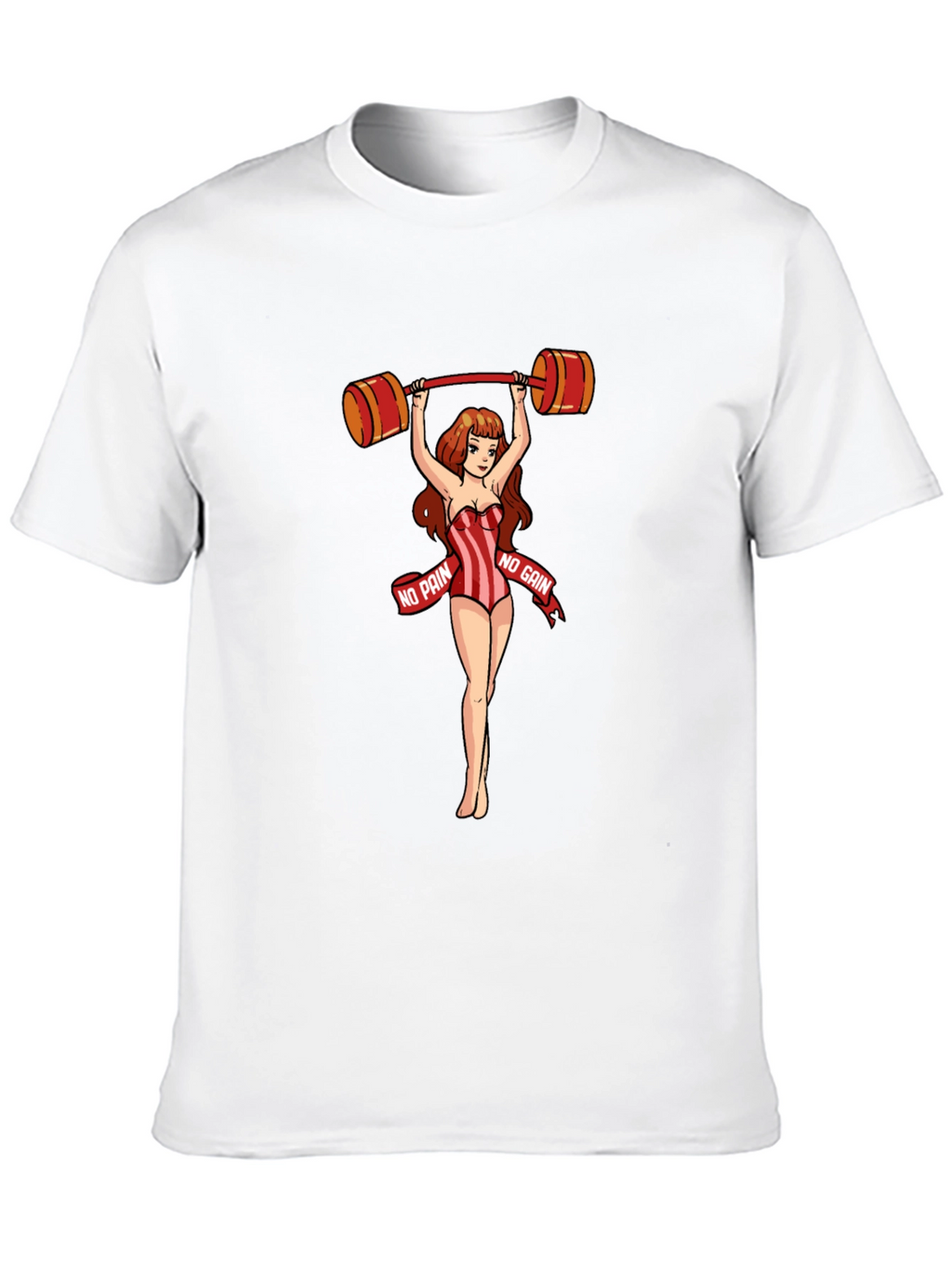 No Pain No Gain Womans Weightlifting T-Shirt
