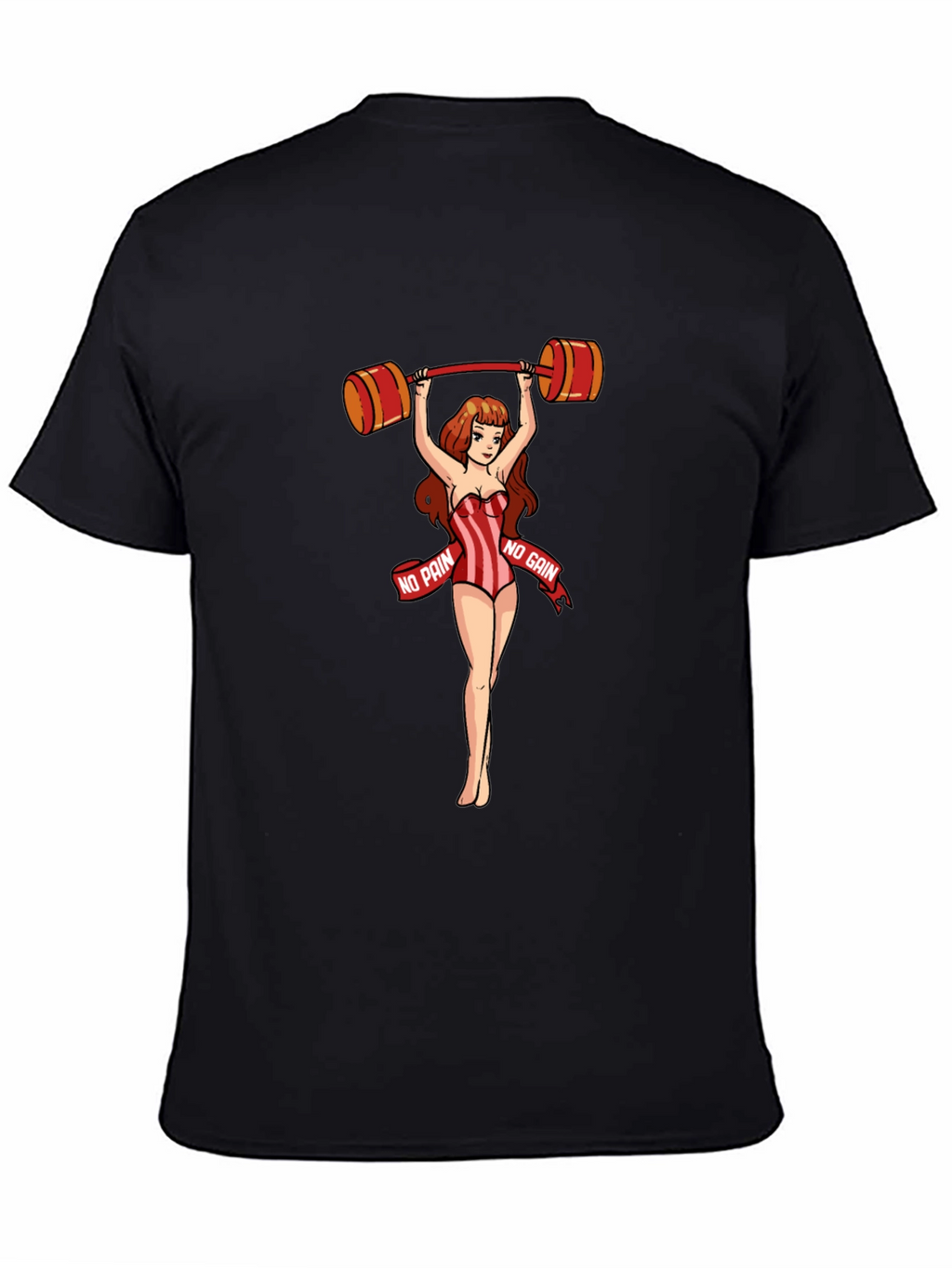 No Pain No Gain Womans Weightlifting T-Shirt