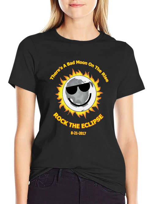 Bad Moon Eclipse T-Shirt - Rock the Eclipse 8-21-2017