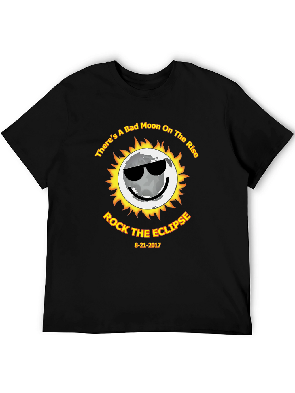 Bad Moon Eclipse T-Shirt - Rock the Eclipse 8-21-2017