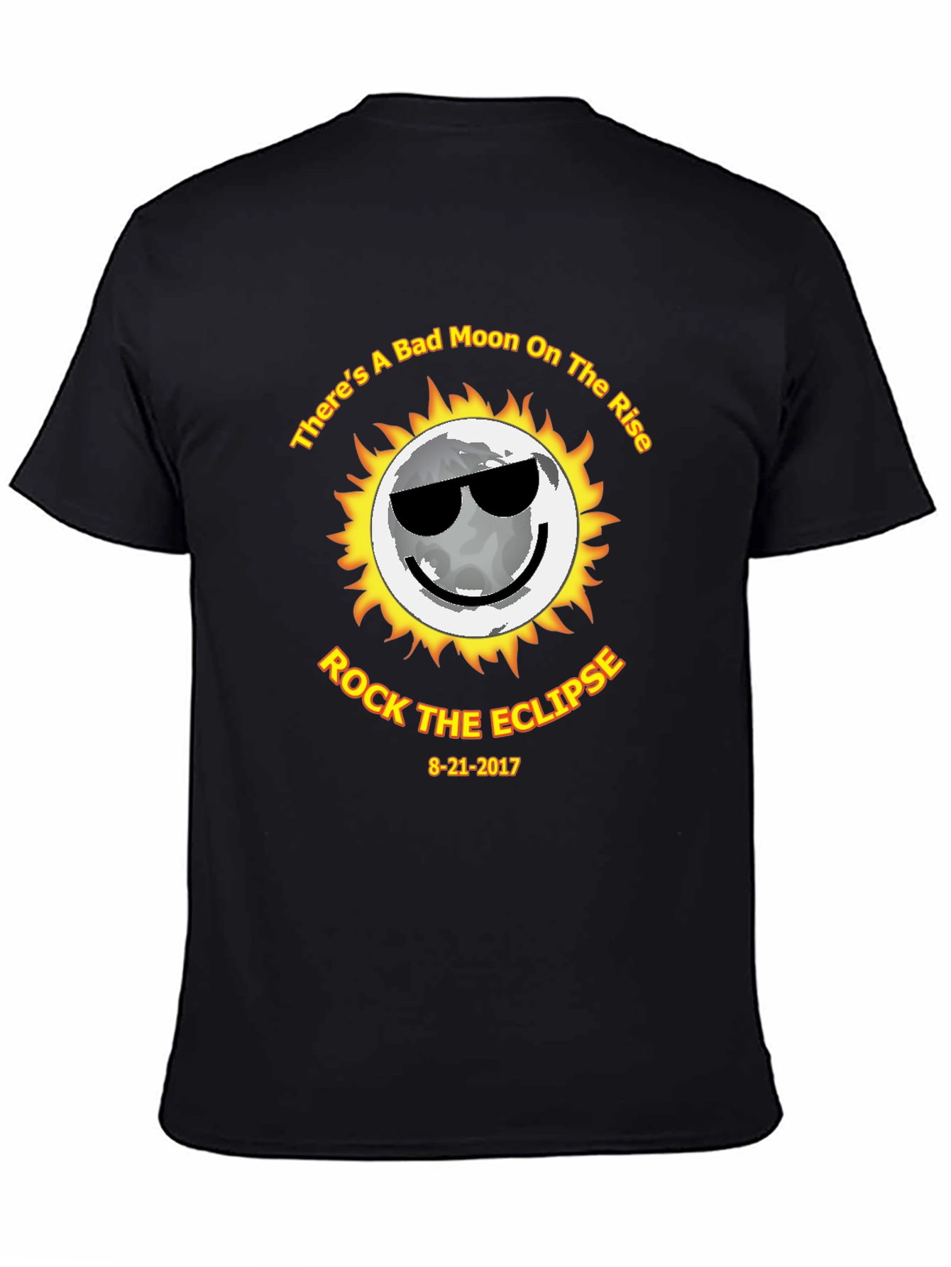 Bad Moon Eclipse T-Shirt - Rock the Eclipse 8-21-2017