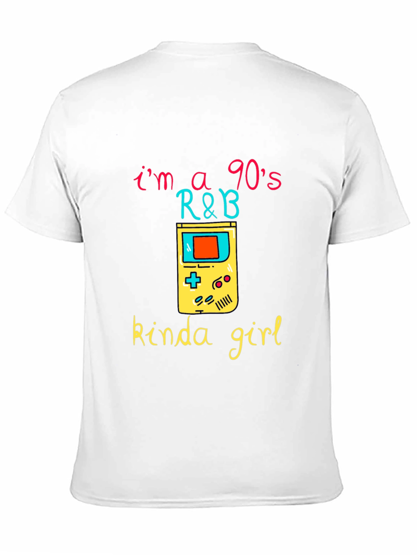 90s R&B Kinda Girl Black Graphic Tee