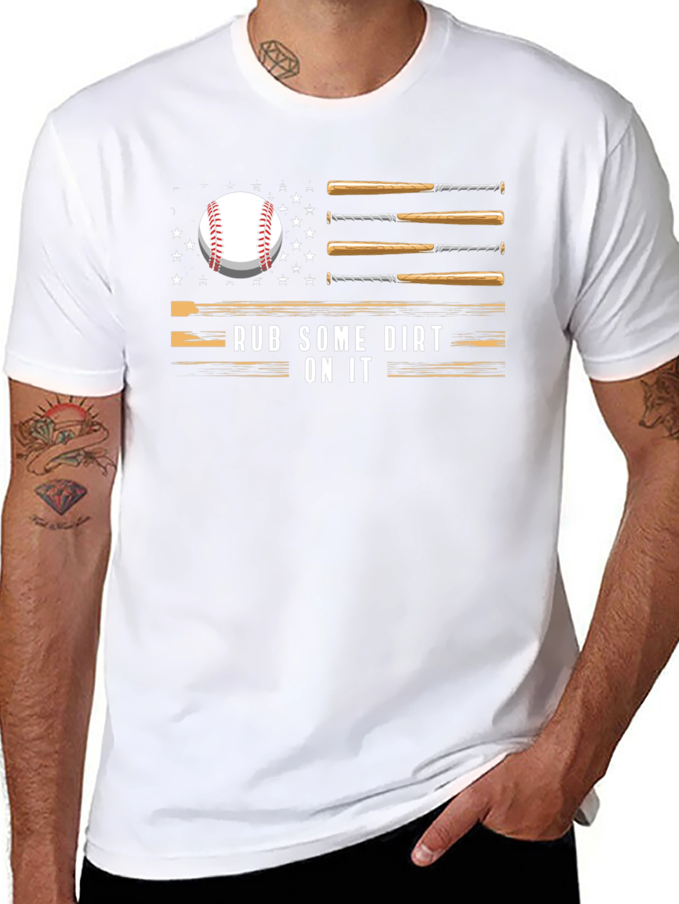 Rub Some Dirt On It Baseball T-Shirt