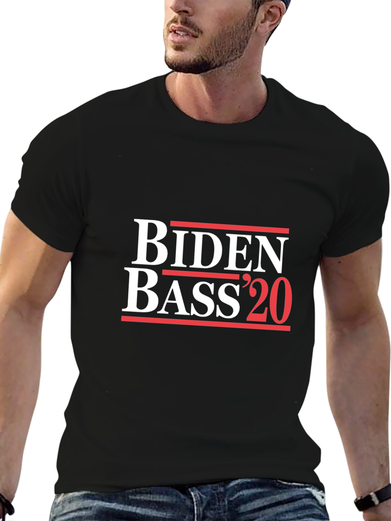 Biden Bass 20 Black T-Shirt