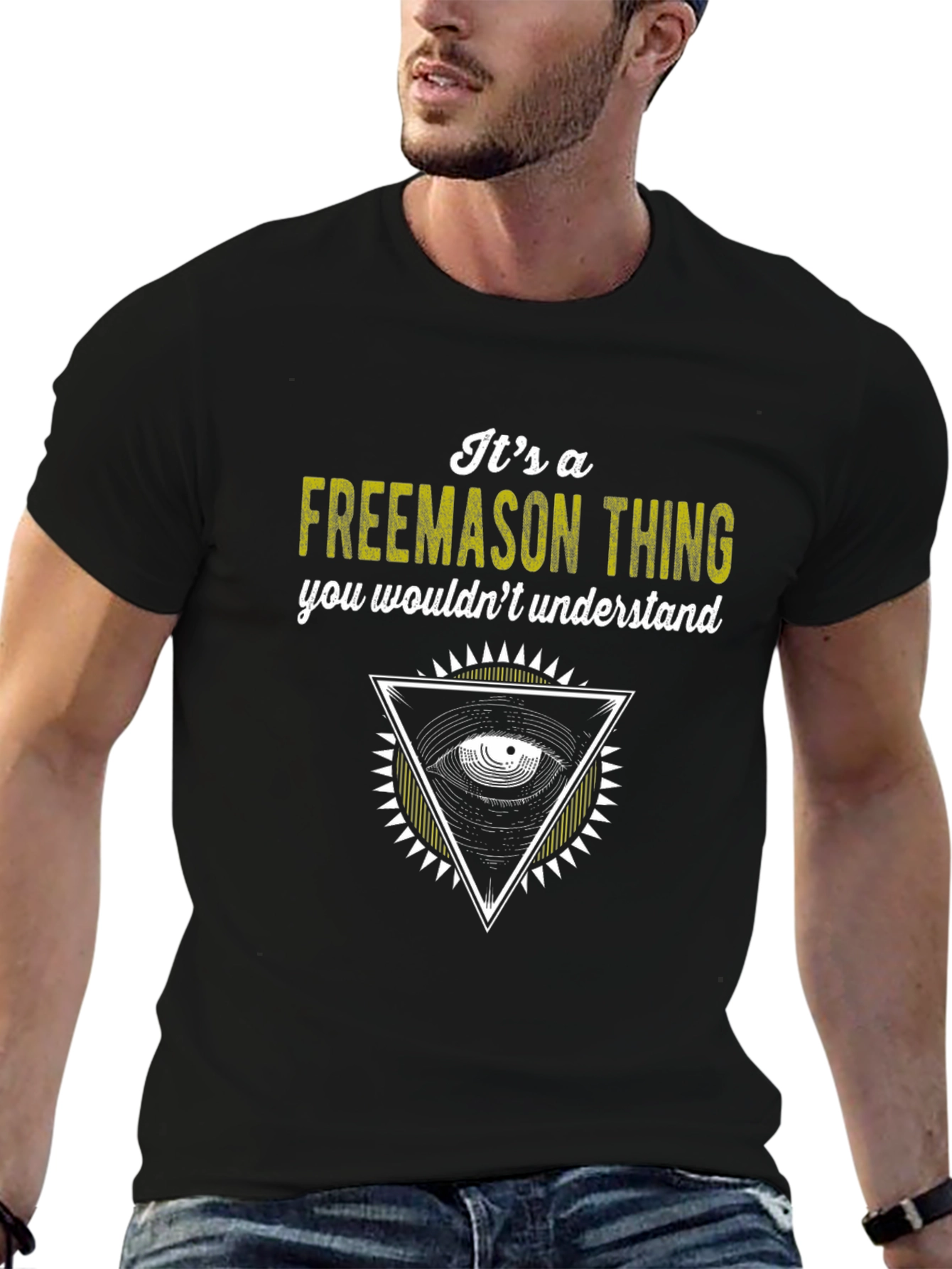 Its a Freemason Thing Black T-Shirt
