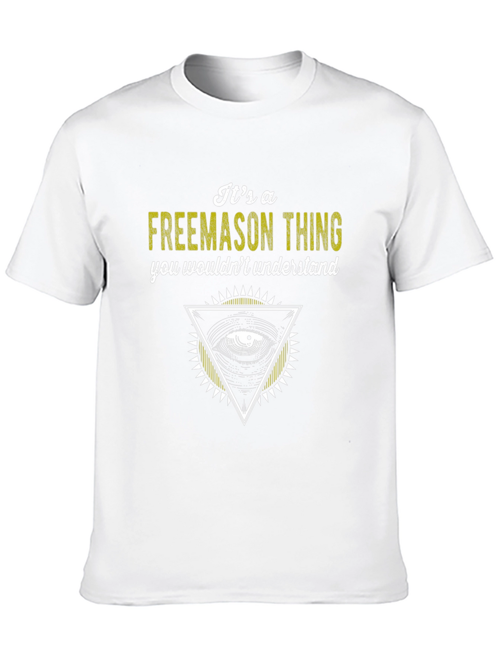 Its a Freemason Thing Black T-Shirt