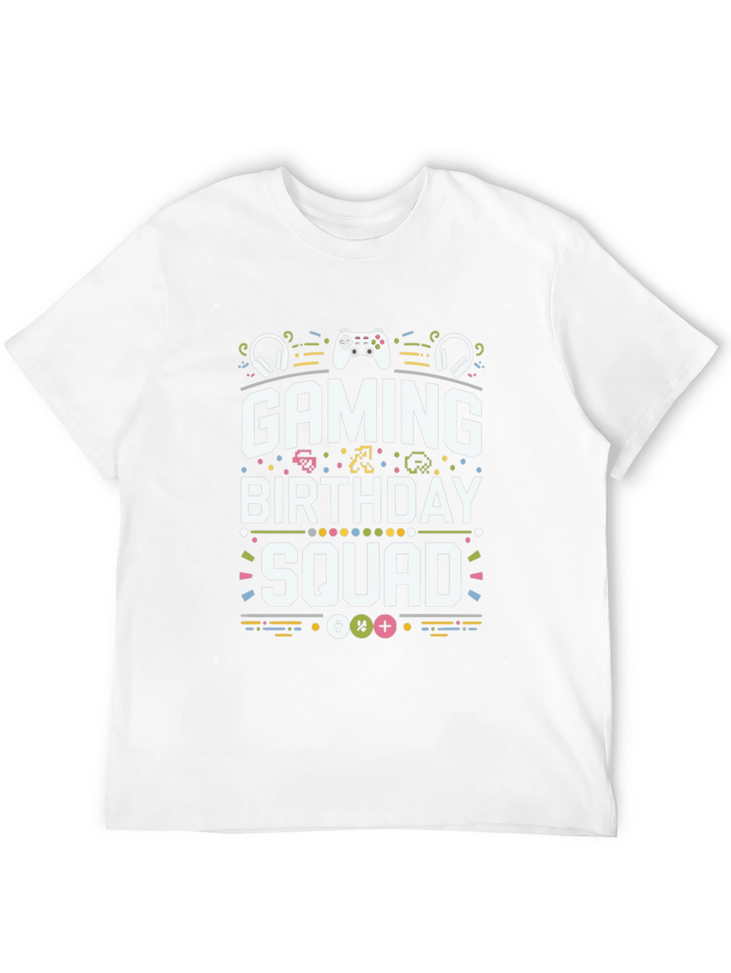 Gaming Birthday Squad Tee - Gamer Party T-Shirt