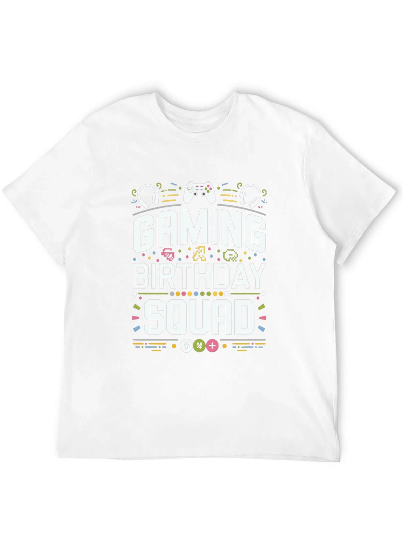 Gaming Birthday Squad Tee - Gamer Party T-Shirt