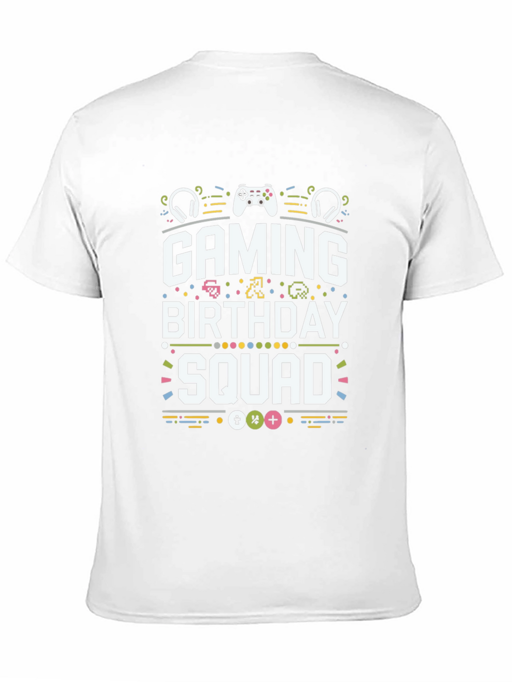 Gaming Birthday Squad Tee - Gamer Party T-Shirt
