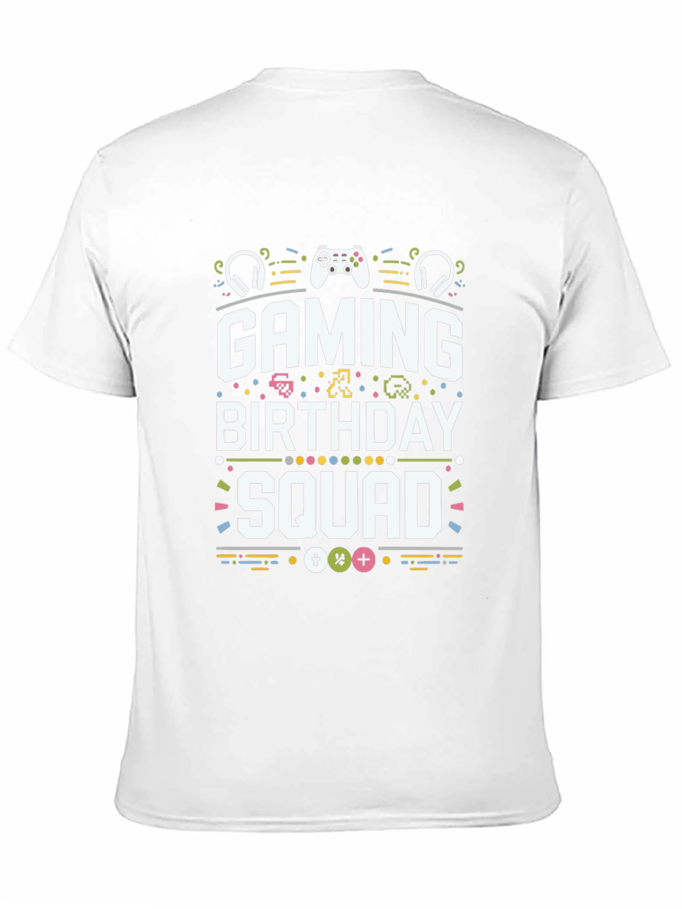 Gaming Birthday Squad Tee - Gamer Party T-Shirt