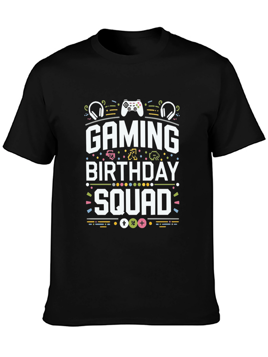 Gaming Birthday Squad Tee - Gamer Party T-Shirt