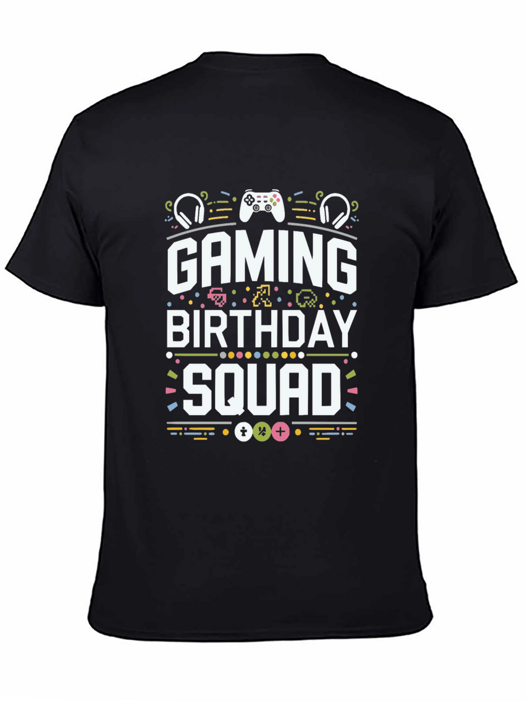 Gaming Birthday Squad Tee - Gamer Party T-Shirt