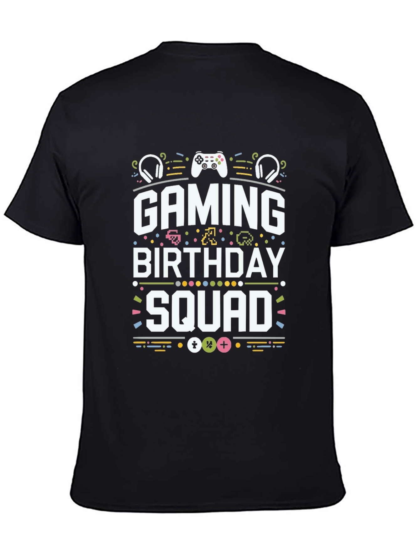 Gaming Birthday Squad Tee - Gamer Party T-Shirt