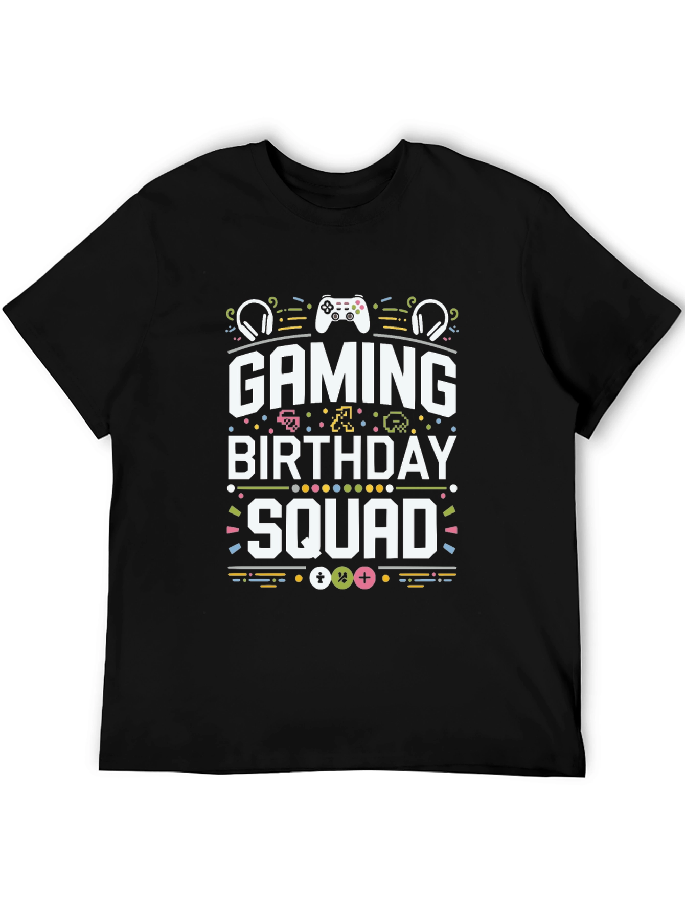 Gaming Birthday Squad Tee - Gamer Party T-Shirt